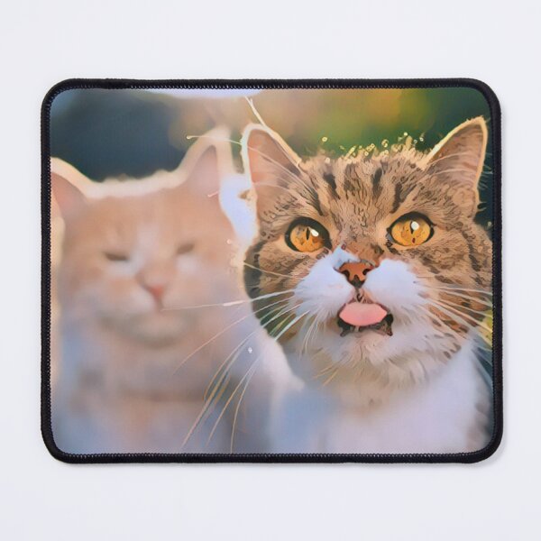 Item preview, Funny Cats Print - For a cat lover, for a cat owner, decorating cat print. designed and sold by Wentoo.
