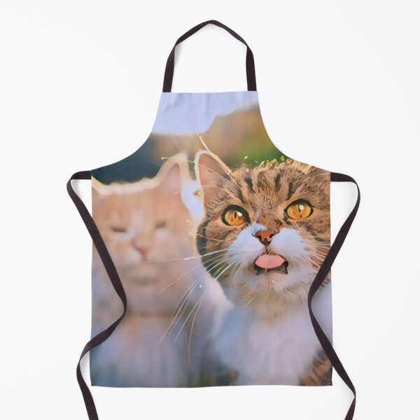 Item preview, Funny Cats Print - For a cat lover, for a cat owner, decorating cat print. designed and sold by Wentoo.