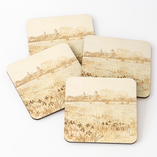 Item preview, ‪View of Arles‏ - Vincent van gogh designed and sold by ARTS ZED.