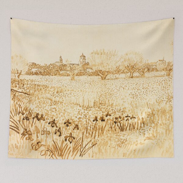 Item preview, ‪View of Arles‏ - Vincent van gogh designed and sold by ARTS ZED.
