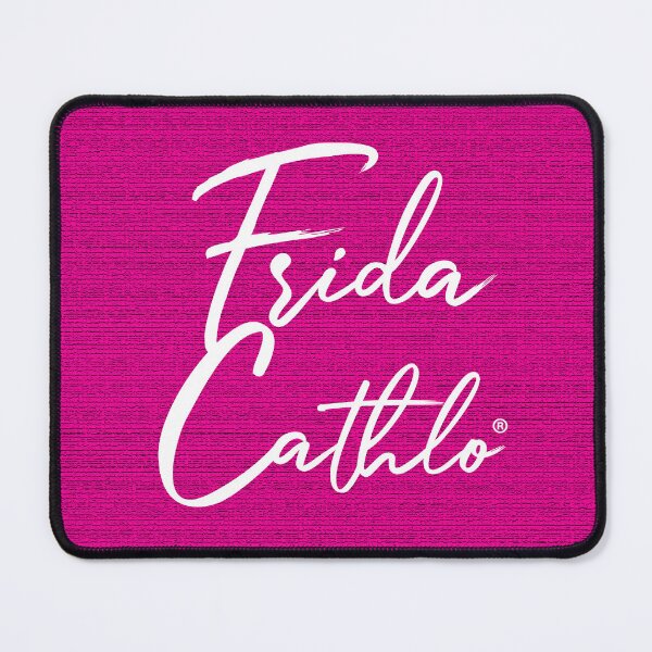 Item preview, Mexican Pink Text W back Cat Frida Cathlo version of - Frida Kahlo designed and sold by Jaime Ortiz.