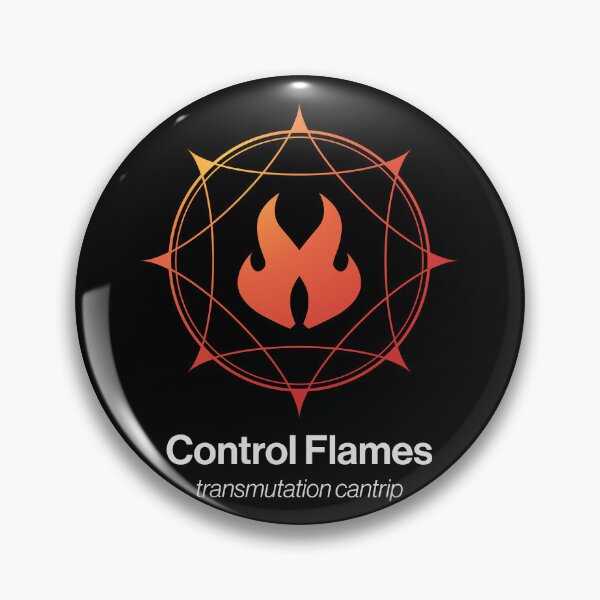 Item preview, Control Flames Spell Symbol designed and sold by Unspelled.