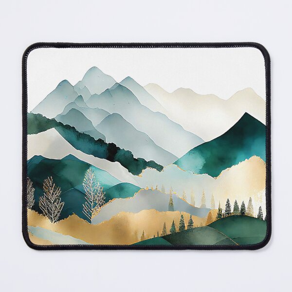 Mystical Mountains Mouse Pad