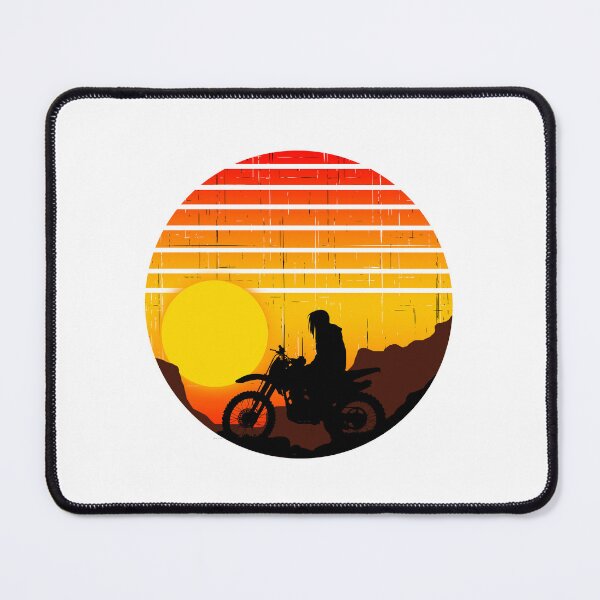 Item preview, silhoutte adventure motocross rider designed and sold by Soithside87.