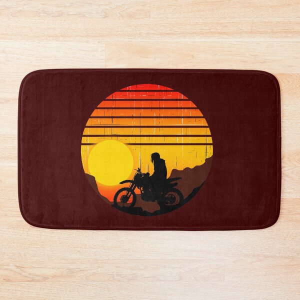 Item preview, silhoutte adventure motocross rider designed and sold by Soithside87.