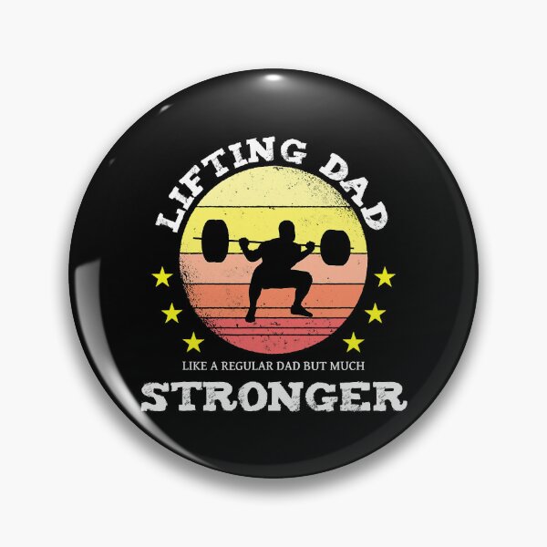 Item preview, Lifting Dad Like A Regular Dad But Much Stronger Funny Weightlifting Dad Quote designed and sold by GeorgiHeyward.