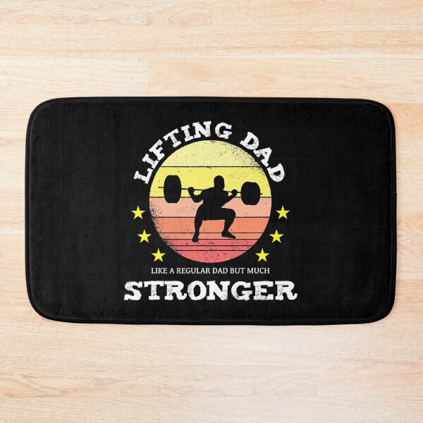 Item preview, Lifting Dad Like A Regular Dad But Much Stronger Funny Weightlifting Dad Quote designed and sold by GeorgiHeyward.