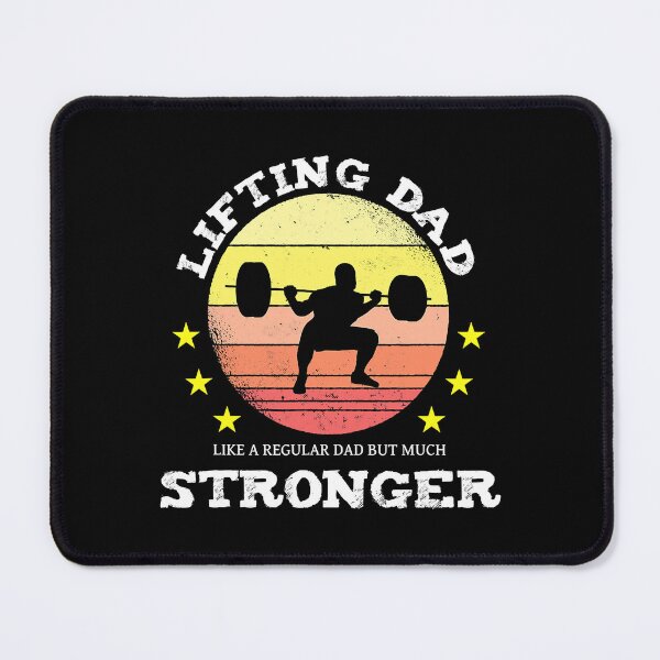 Item preview, Lifting Dad Like A Regular Dad But Much Stronger Funny Weightlifting Dad Quote designed and sold by GeorgiHeyward.