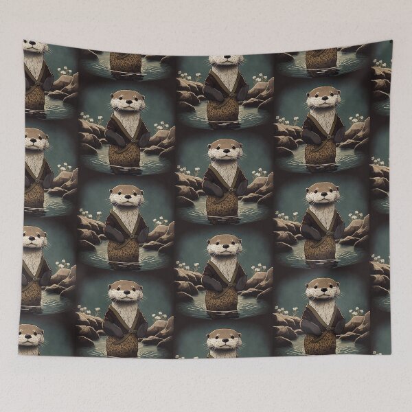 Item preview,  River Otter designed and sold by Raccoonidae.