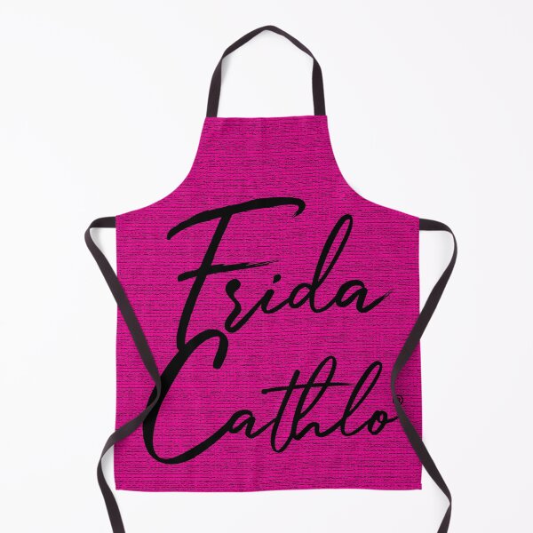 Item preview, Mexican Pink Text B back Cat Frida Cathlo version of - Frida Kahlo designed and sold by Jaime Ortiz.