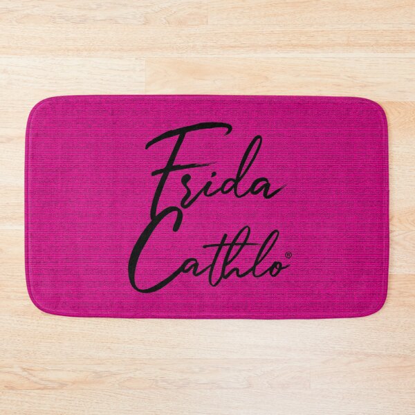 Item preview, Mexican Pink Text B back Cat Frida Cathlo version of - Frida Kahlo designed and sold by Jaime Ortiz.