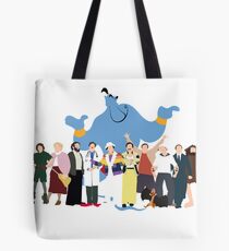 KEIN HINTERGRUND Noch minimalistischer Robin Williams Character Tribute Tote Bag