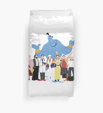 NO BACKGROUND Even More Minimalist Robin Williams Character Tribute Duvet Cover
