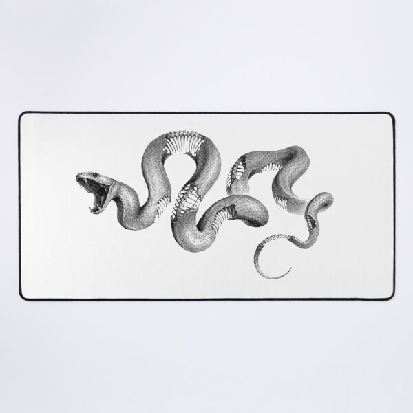 Item preview, Snake and Bones - on White designed and sold by boltjesdesign.