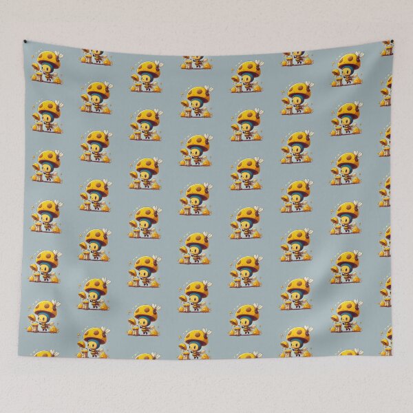 Item preview, Mushroom honey Bee designed and sold by ACS-Store.