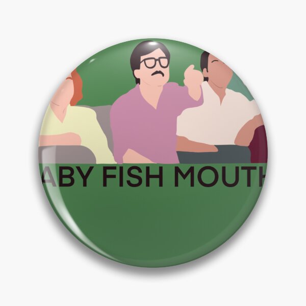 Item preview, Baby Fish Mouth Sticker  When Harry Met Sally Stickers designed and sold by LuciusWalker.