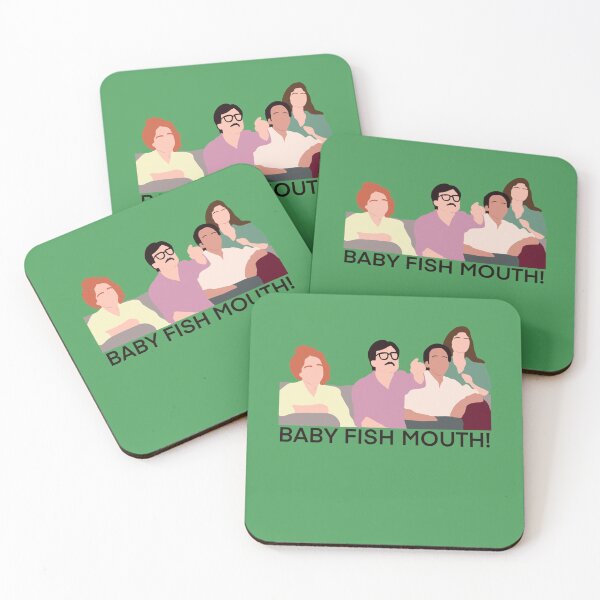 Item preview, Baby Fish Mouth Sticker  When Harry Met Sally Stickers designed and sold by LuciusWalker.