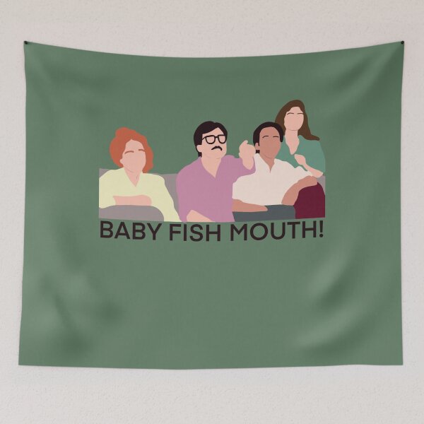 Item preview, Baby Fish Mouth Sticker  When Harry Met Sally Stickers designed and sold by LuciusWalker.