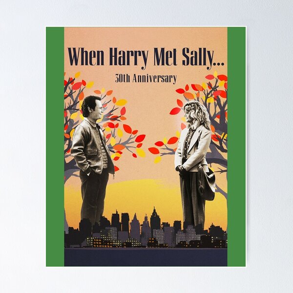 When Harry Met Sally Minimalist Poster Art Print by Popate