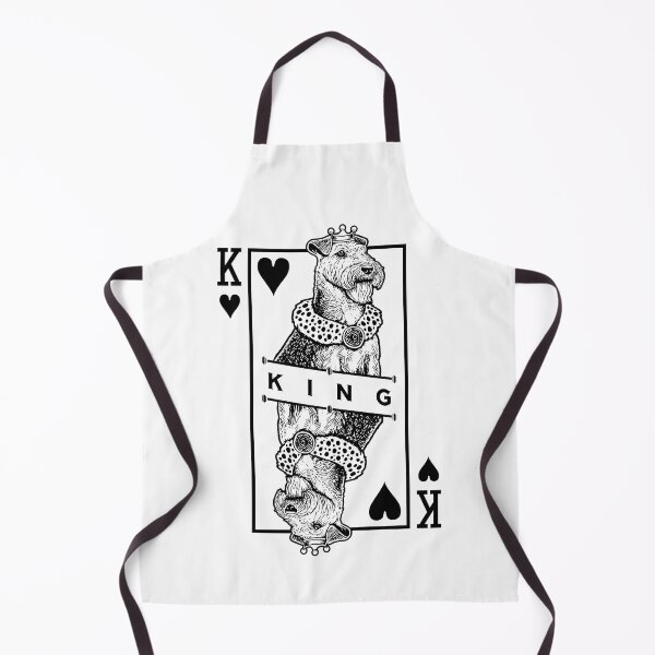Item preview, Lakeland Terrier King Of Hearts Funny Dog Lover Pop Art designed and sold by GrandeDuc.