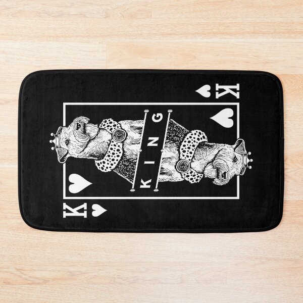 Item preview, Lakeland Terrier King Of Hearts Funny Dog Lover Pop Art designed and sold by GrandeDuc.