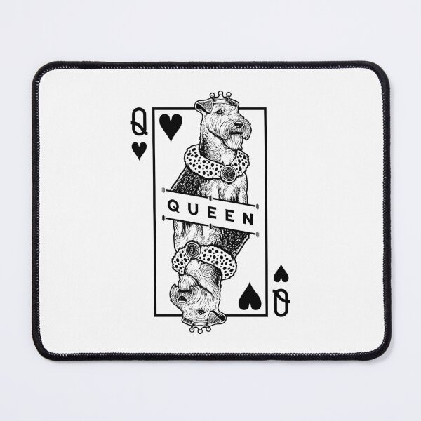 Item preview, Lakeland Terrier Queen Of Hearts Funny Dog Lover Pop Art designed and sold by GrandeDuc.