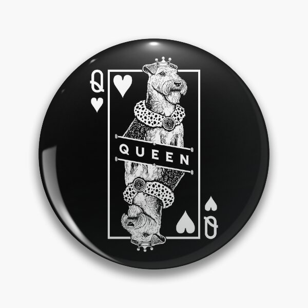 Item preview, Lakeland Terrier Queen Of Hearts Funny Dog Lover Pop Art designed and sold by GrandeDuc.