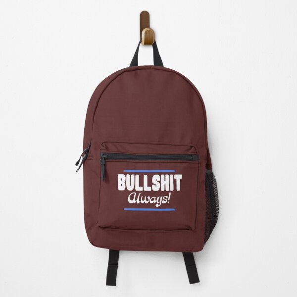Item preview, Bullshit sign white blue designed and sold by vibeno1.