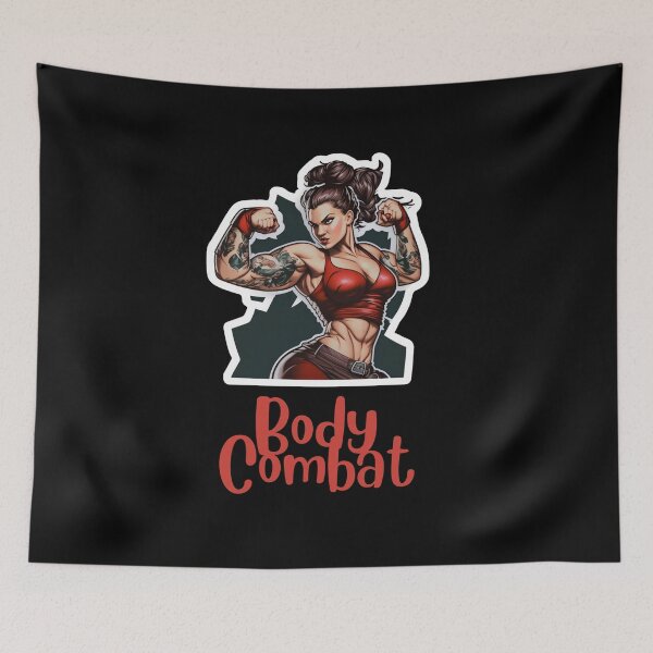 Item preview, Beautiful Body Combat Lady designed and sold by Cute-Jory-Store.