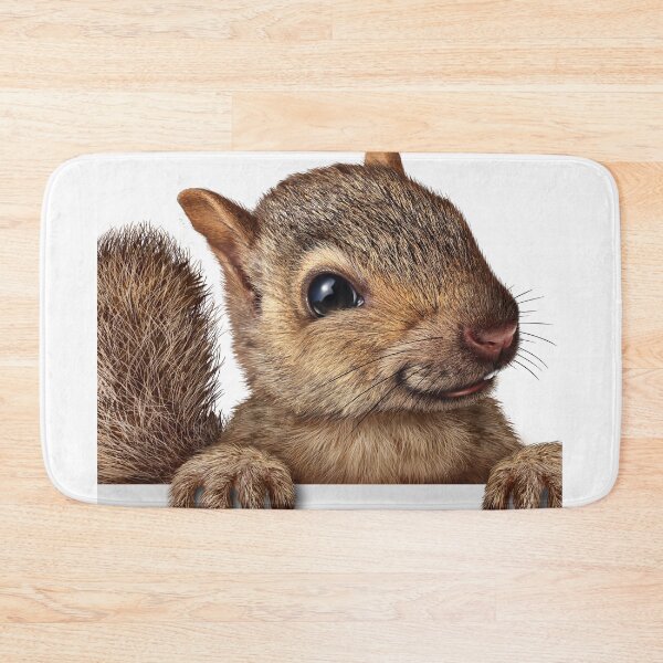 Item preview, Cute Squirrel Portrait Print - For a squirrel lover, for a nature lover, decorating squirrel print. designed and sold by Wentoo.