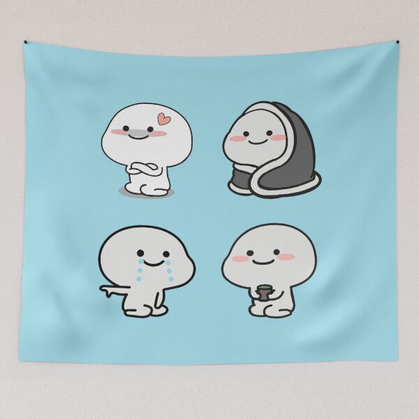Item preview, Quby Sticker collection designed and sold by Judsaya.