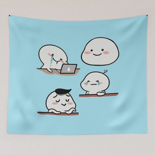 Item preview, Quby Sticker collection designed and sold by Judsaya.