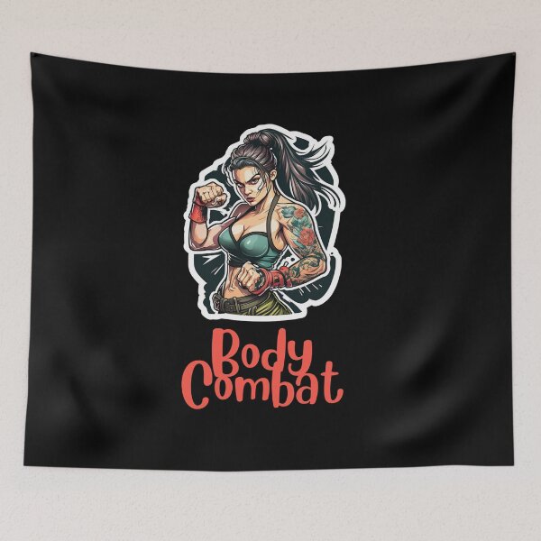 Item preview, Beautiful Body Combat Lady designed and sold by Cute-Jory-Store.