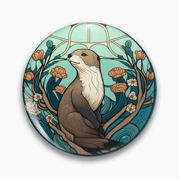 Item preview, River Otter designed and sold by Raccoonidae.