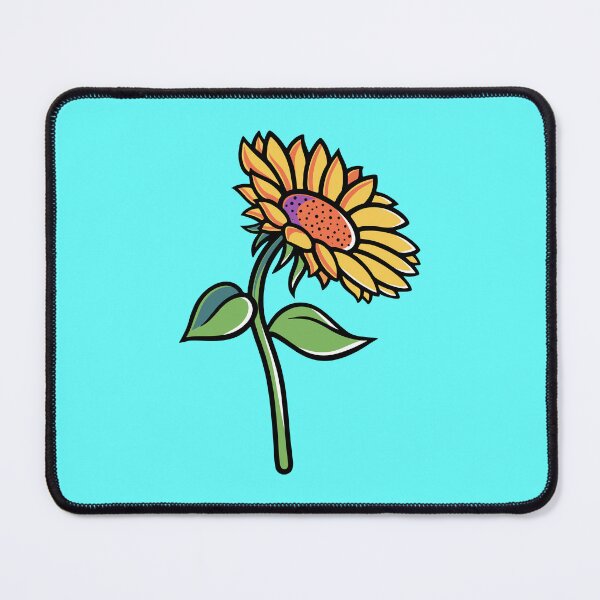 Item preview, beautiful sunflower cartoon illustration designed and sold by cubbone.