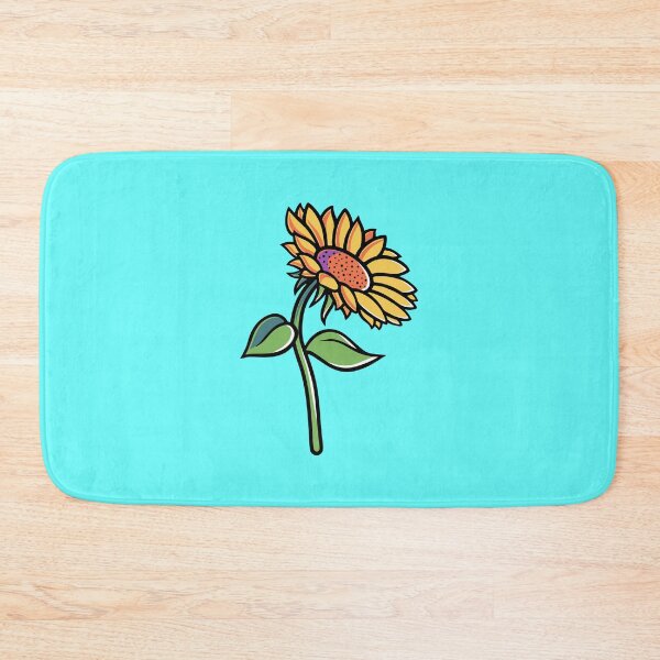 Item preview, beautiful sunflower cartoon illustration designed and sold by cubbone.