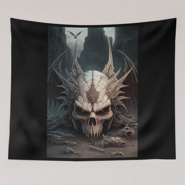Item preview, Skull Art #771 designed and sold by SkullsClubhouse.