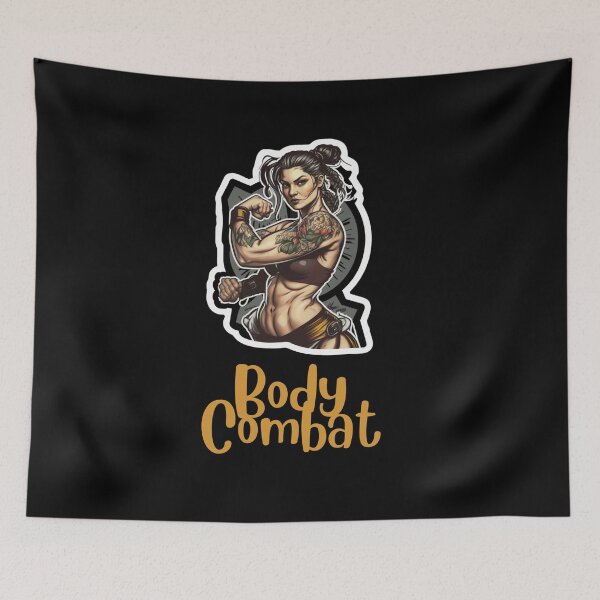 Item preview, Beautiful Body Combat Lady designed and sold by Cute-Jory-Store.