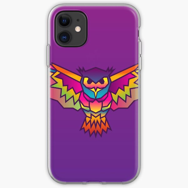 Polygonal Owl (Colored) iPhone Soft Case