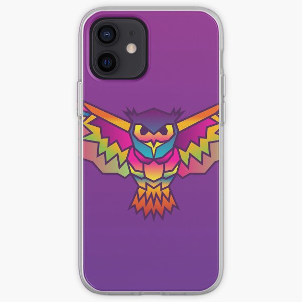 Polygonal Owl (Colored) iPhone Soft Case