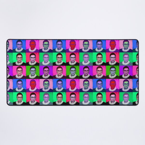Item preview, Ruth Bader Ginsburg RBG Pop Art 3x3 Andy Warhol Style Version 5 designed and sold by johnta17.