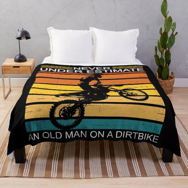 Item preview, never under estimate an old man on a dirtbike designed and sold by Soithside87.