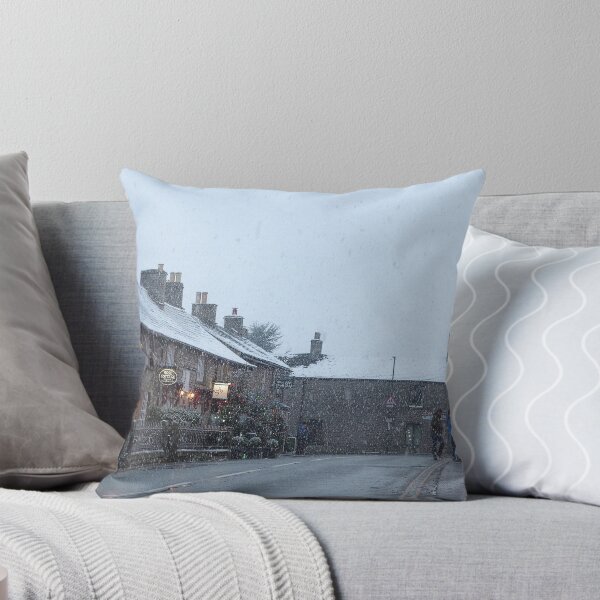 Item preview, navidad en castleton derbyshire peak district en la nieve designed and sold by Simon-dell.
