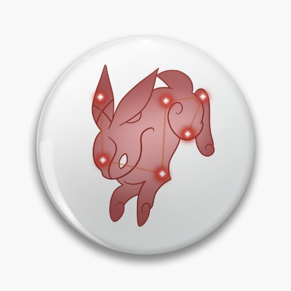 Item preview, Genshin Impact Amber Gliding Champion Rabbit Constellation Sticker designed and sold by SophaSopha.