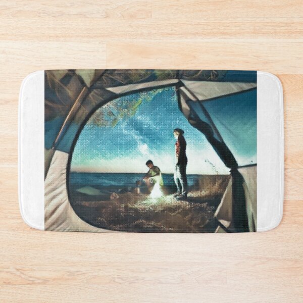 Item preview, Camping Art Print - For a camping lover, for an outdoors person, camper's decorating print. designed and sold by Wentoo.