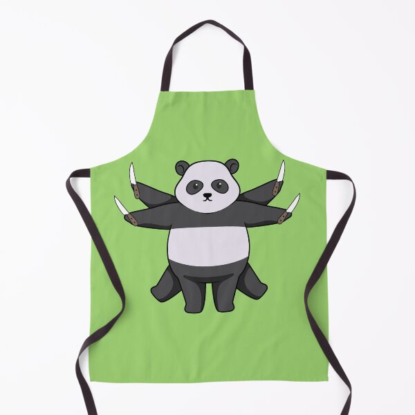 Item preview, Panda holding knifes designed and sold by theredfoxs.