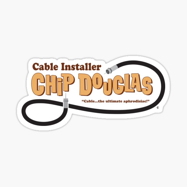 Cable Installer - Chip Douglas Art Board Print for Sale by CuriousCurios
