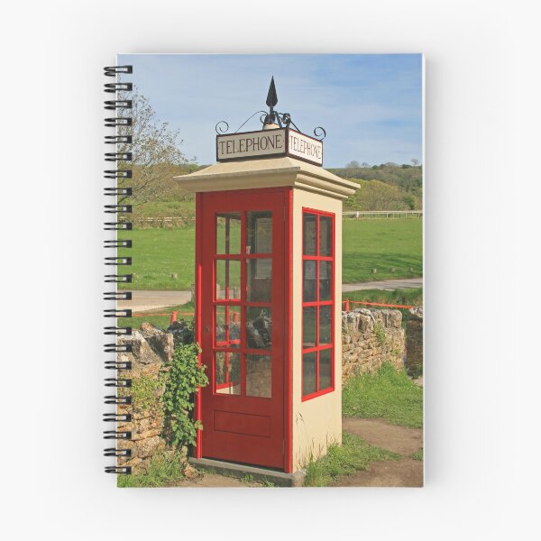 Item preview, Tyneham Telephone Box designed and sold by RedHillDigital.