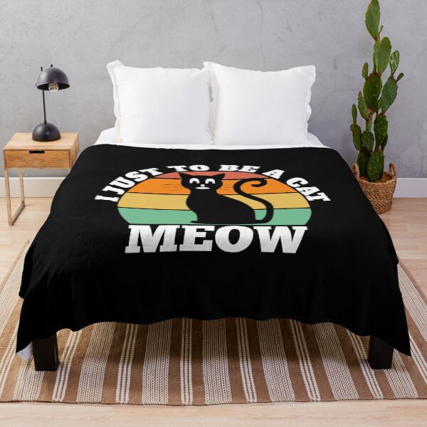 Item preview, I just to be a cat, cat shirt, Vintage cat designed and sold by Cute-huh.