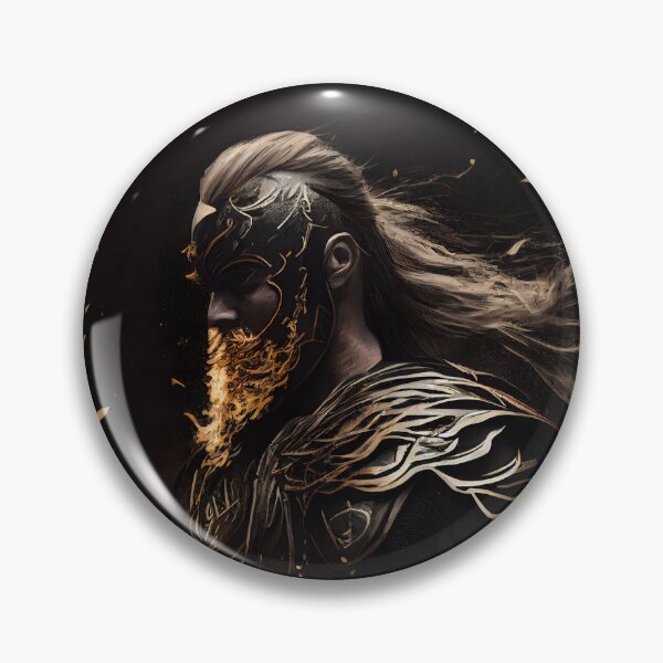 Item preview, Viking Gold - Fantasy Warrior designed and sold by ShadowAndSlate.